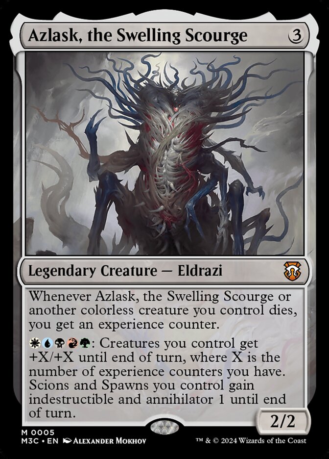 Azlask, the Swelling Scourge, Modern Horizons 3 Commander · 0005