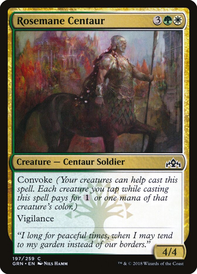 Rosemane Centaur, Guilds of Ravnica · 197/259