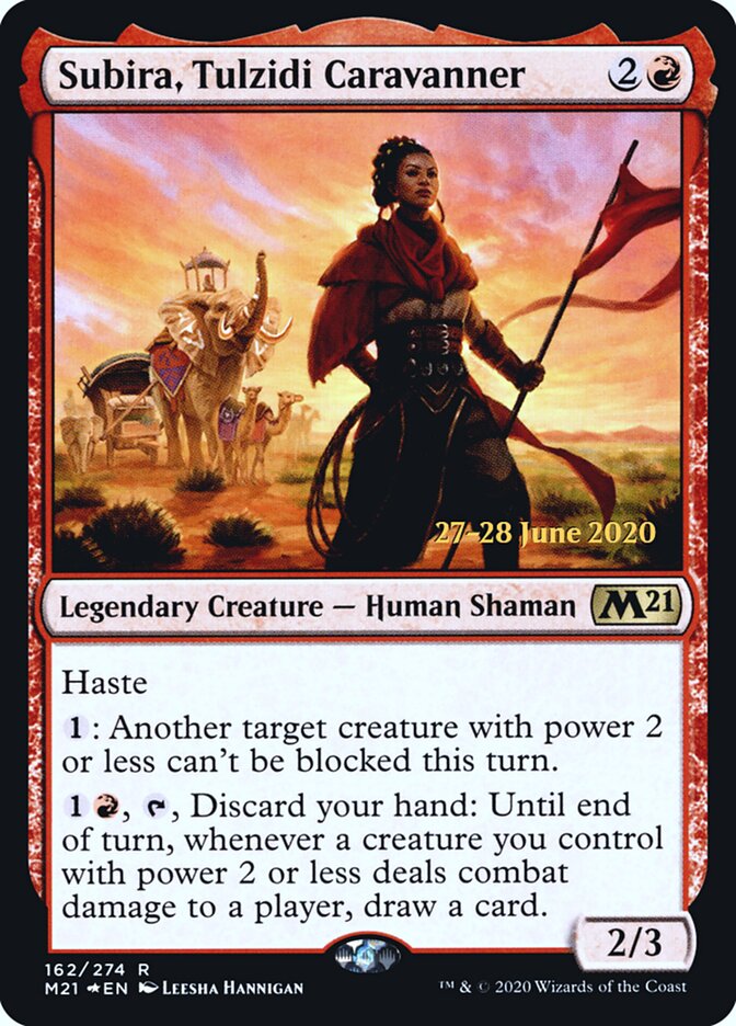 Subira, Tulzidi Caravanner, Core Set 2021 Promos · 162/274
