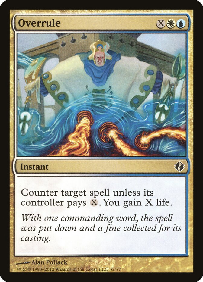 Overrule, Duel Decks: Venser vs. Koth · 32/77