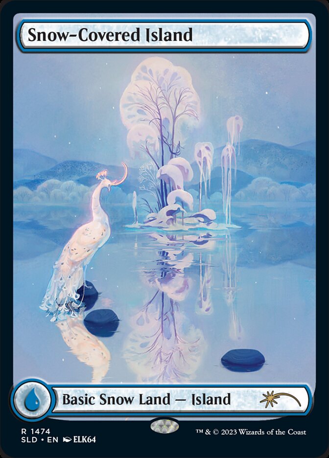 Snow-Covered Island, Secret Lair Drop · 1474