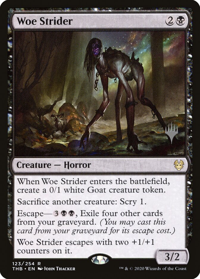 Woe Strider, Theros Beyond Death Promos · 123/254