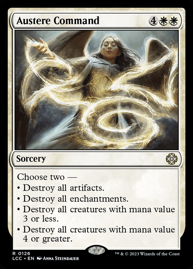 Austere Command, The Lost Caverns of Ixalan Commander · 0126
