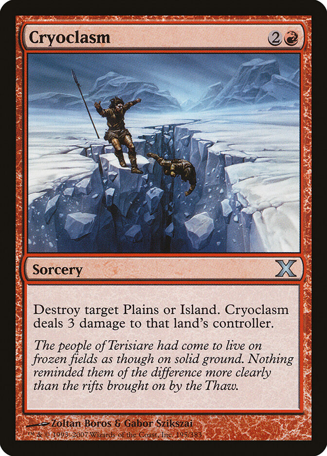 Cryoclasm, Tenth Edition · 195/383