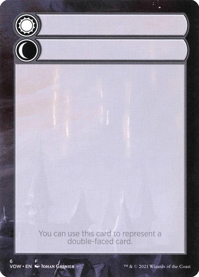 Double-Faced Substitute Card, Innistrad: Crimson Vow Substitute Cards · 006