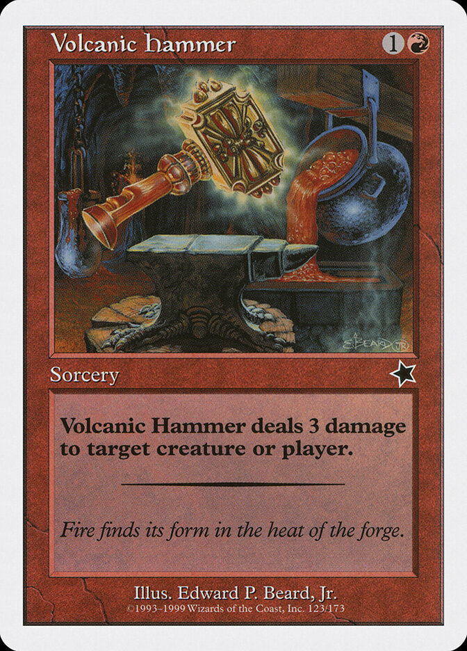 Volcanic Hammer, Starter 1999 · 123/173