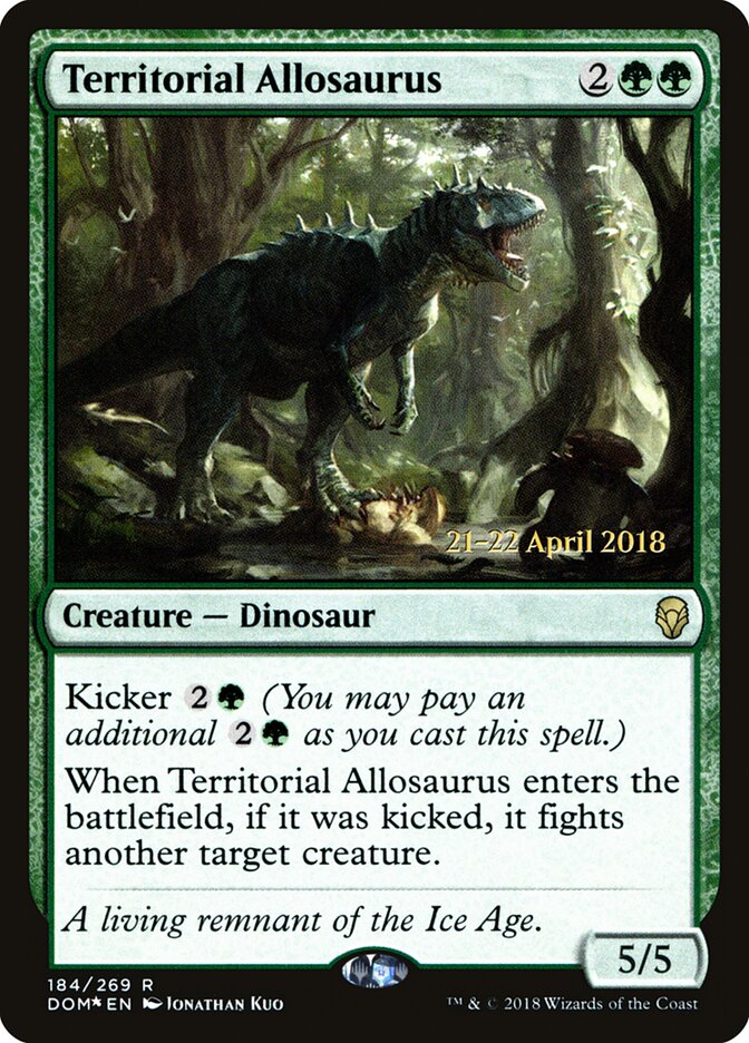 Territorial Allosaurus, Dominaria Promos · 184/269