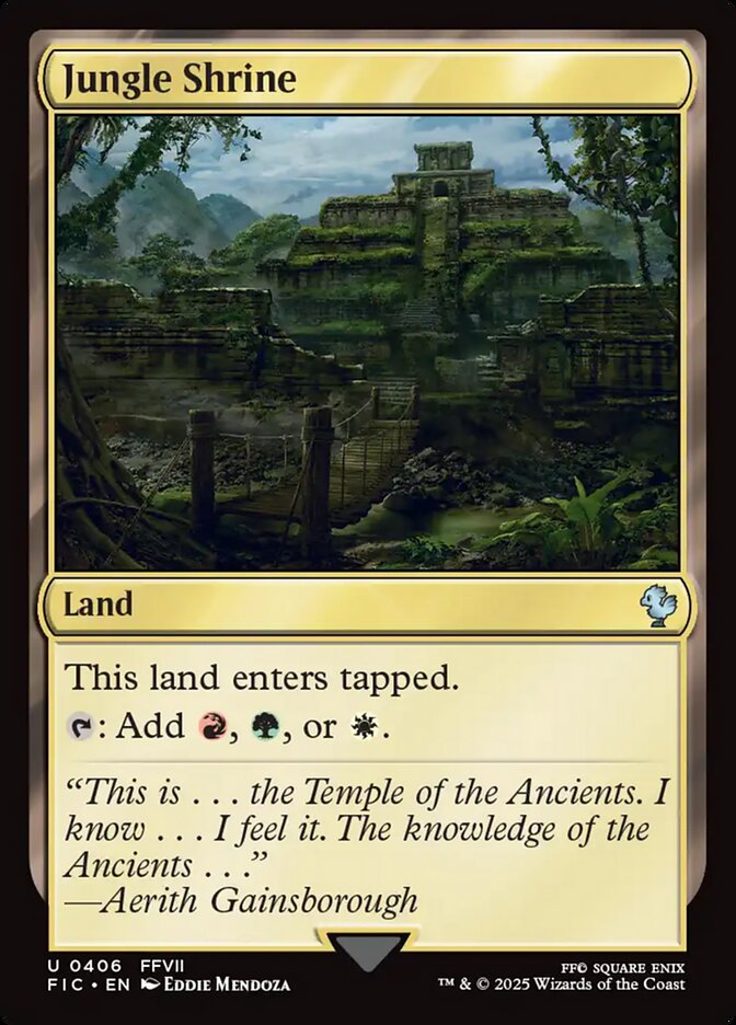 Jungle Shrine, Final Fantasy Commander · 0406