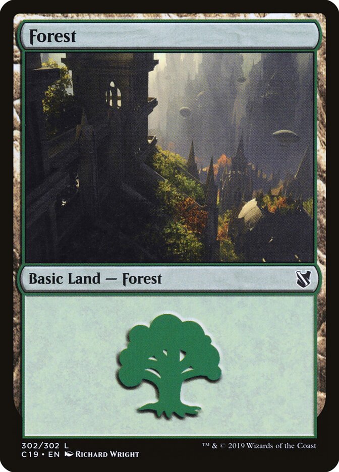 Forest, Commander 2019 · 302/302