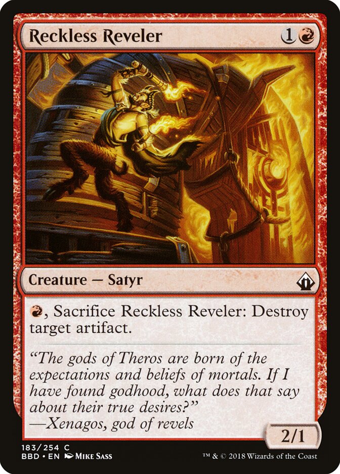 Reckless Reveler, Battlebond · 183/254