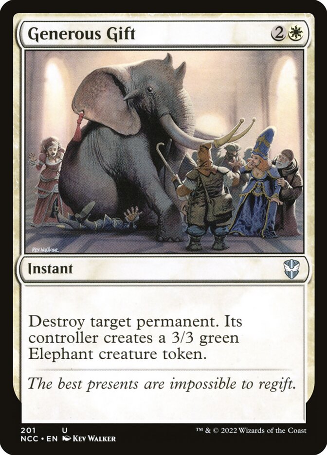 Generous Gift, New Capenna Commander · 201