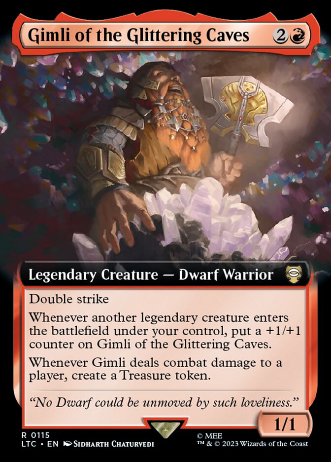 Gimli of the Glittering Caves, Tales of Middle-earth Commander · 0115