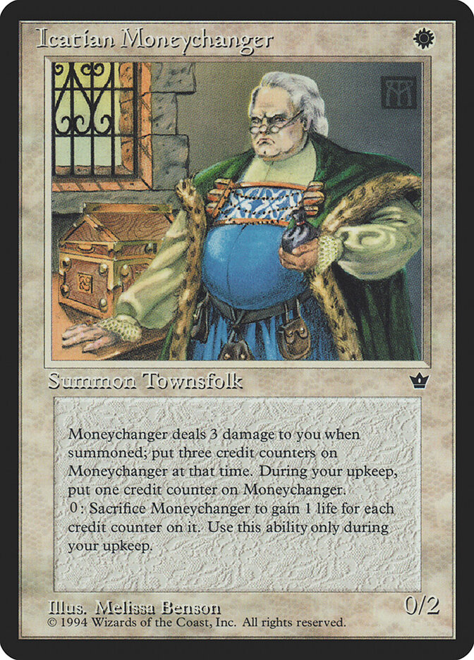 Icatian Moneychanger, Fallen Empires · 10c