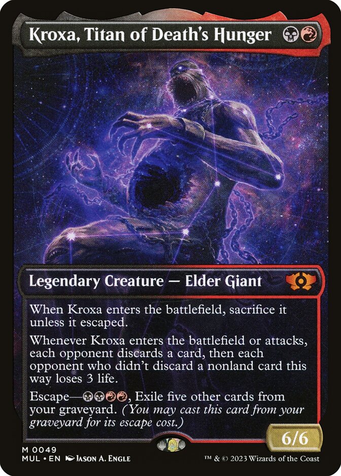 Kroxa, Titan of Death's Hunger, Multiverse Legends · 0049