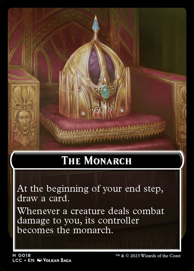 The Monarch, The Lost Caverns of Ixalan Commander Tokens · 0018