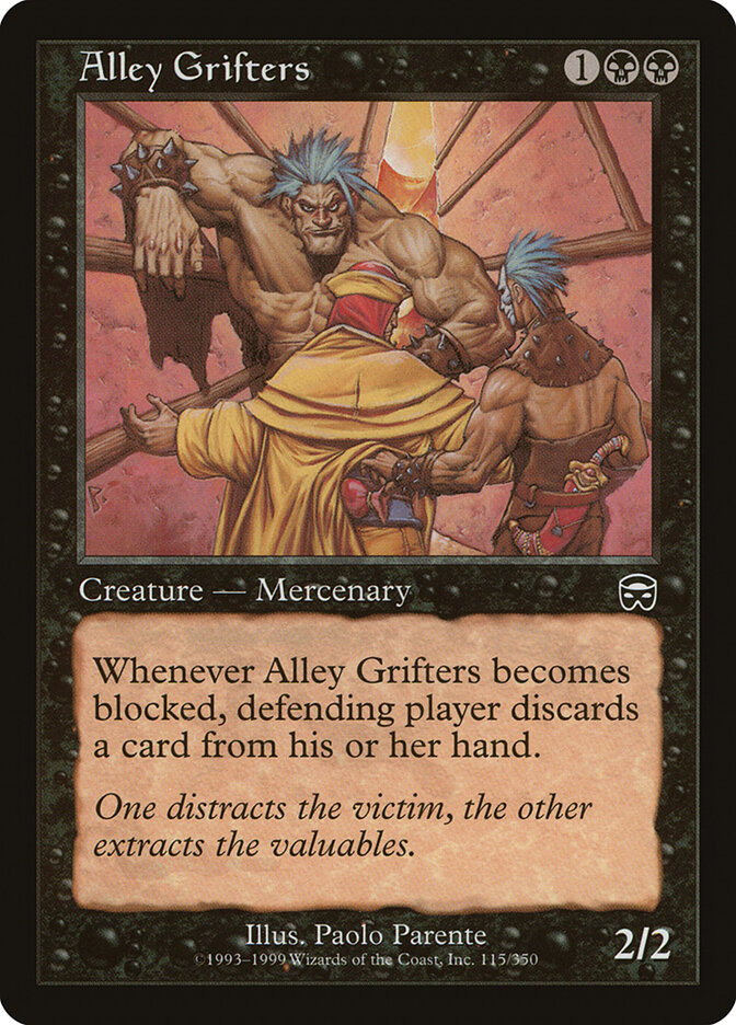 Alley Grifters, Mercadian Masques · 115/350