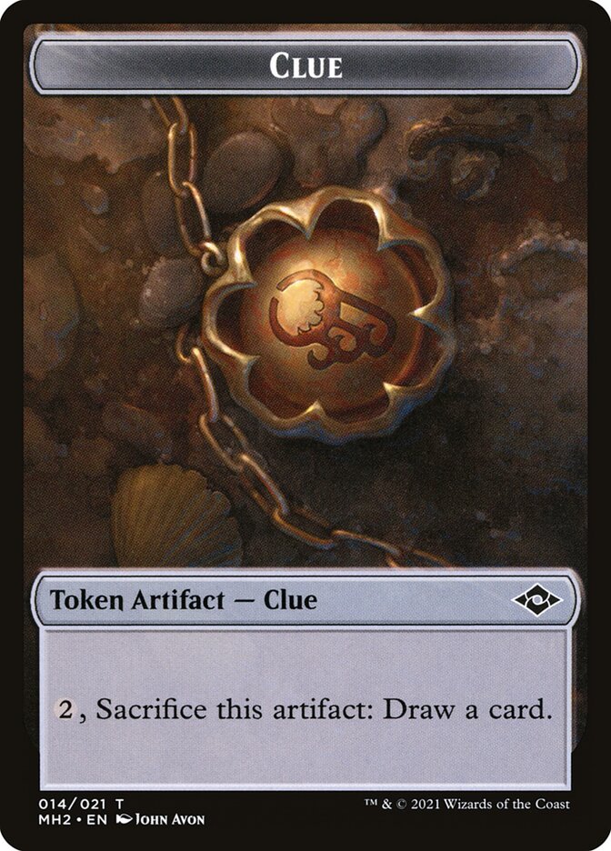 Clue, Modern Horizons 2 Tokens · 014