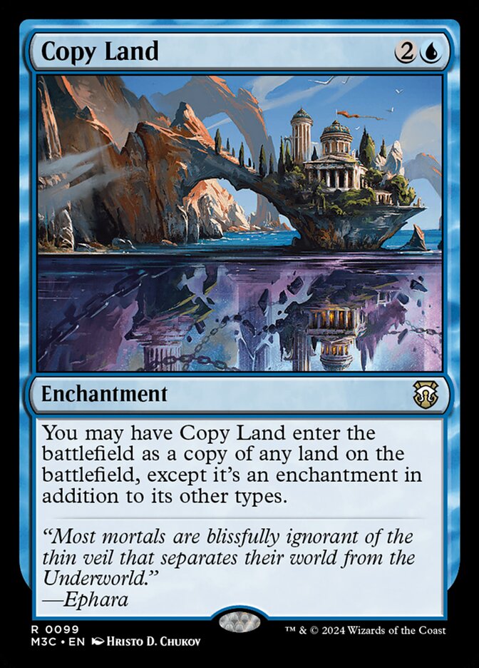 Copy Land, Modern Horizons 3 Commander · 0099