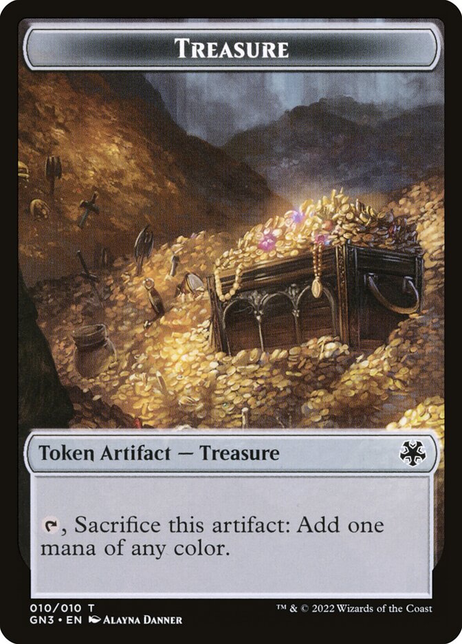 Treasure, Game Night: Free-for-All Tokens · 010