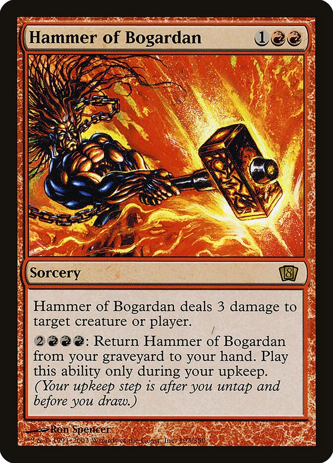Hammer of Bogardan, Eighth Edition · 193-star