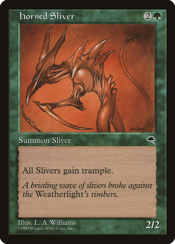 Horned Sliver, Tempest · 234