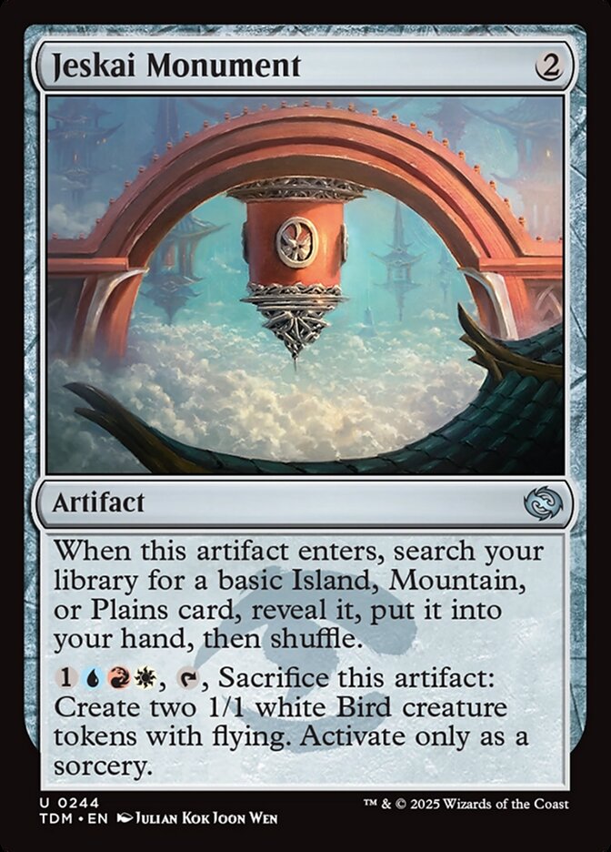 Jeskai Monument, Tarkir: Dragonstorm · 0244