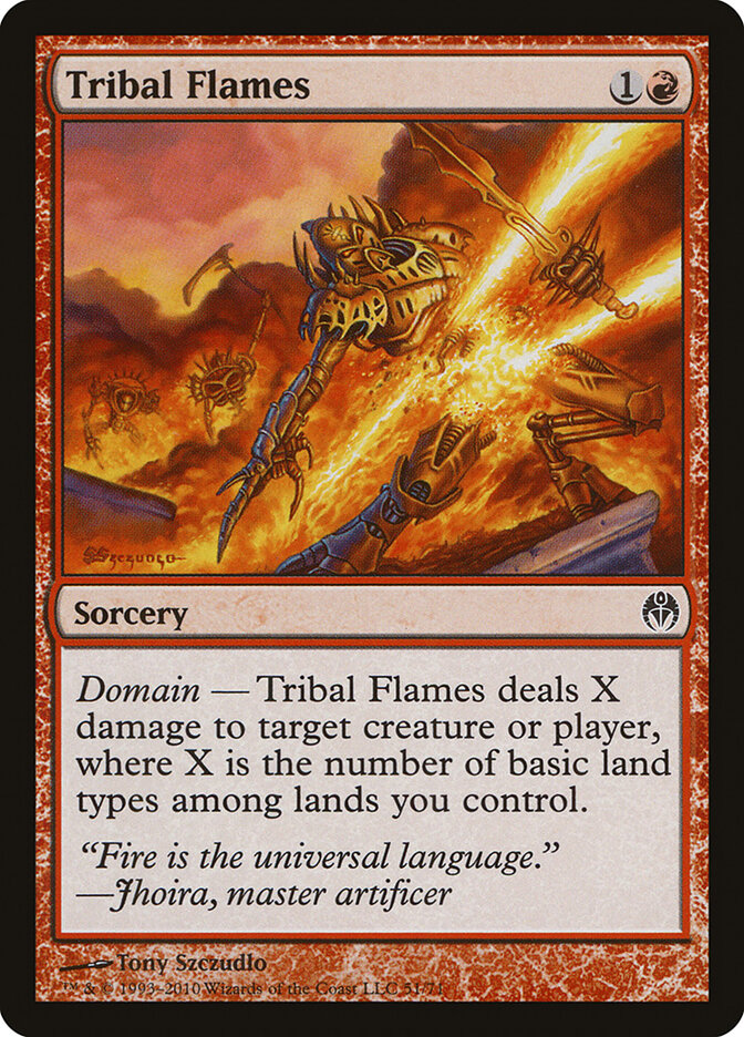 Tribal Flames, Duel Decks: Phyrexia vs. the Coalition · 51/71