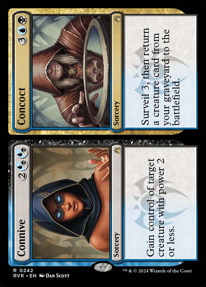 Connive // Concoct, Ravnica Remastered · 0242