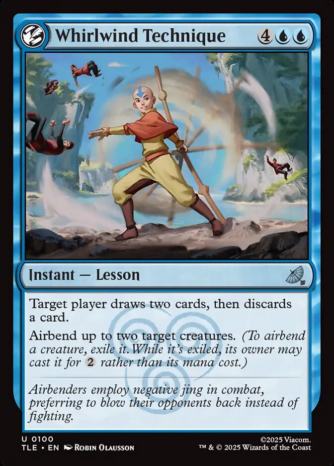 Whirlwind Technique, Avatar: The Last Airbender Eternal · 0100