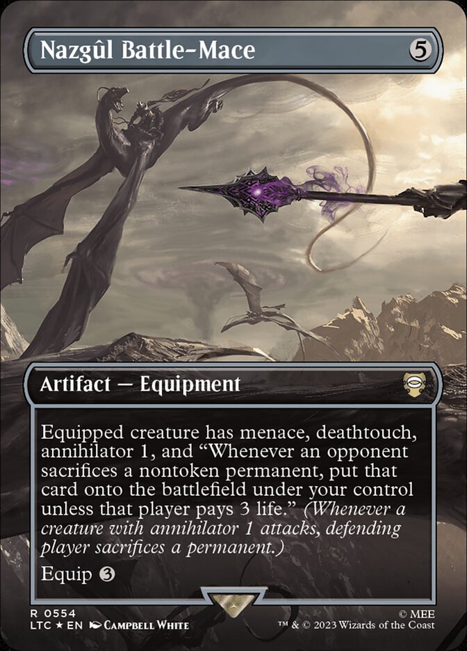 Nazgûl Battle-Mace, Tales of Middle-earth Commander · 0554