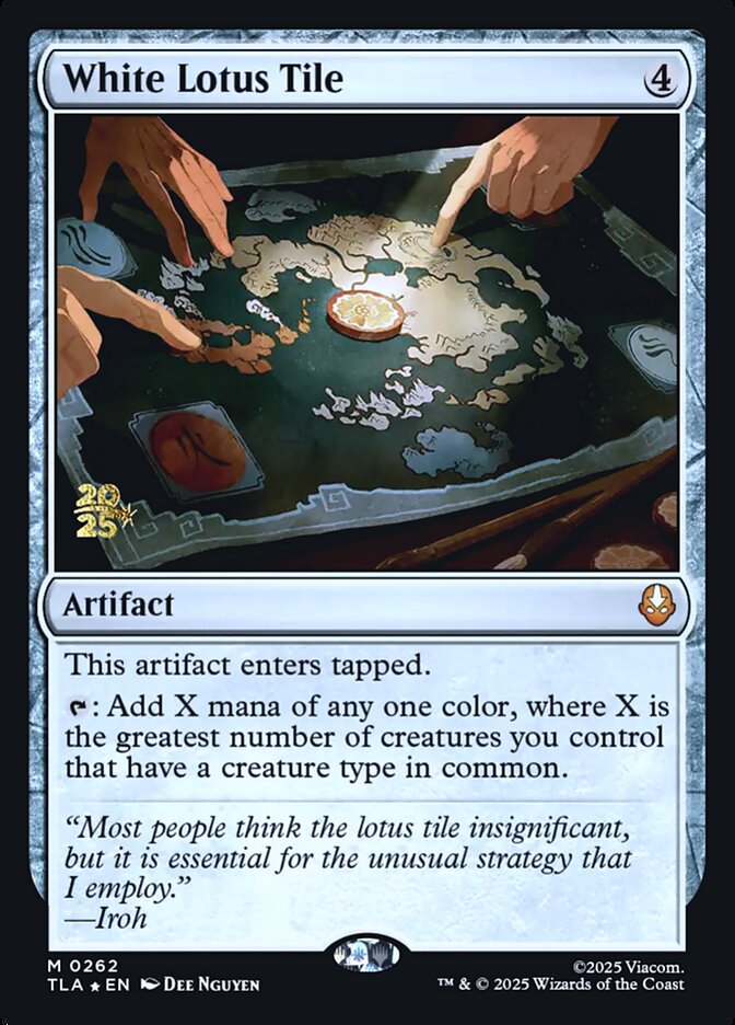 White Lotus Tile, Avatar: The Last Airbender Promos · 0262