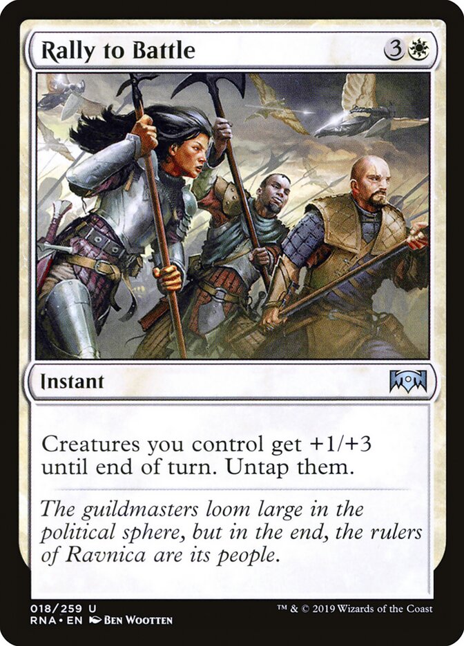 Rally to Battle, Ravnica Allegiance · 018/259