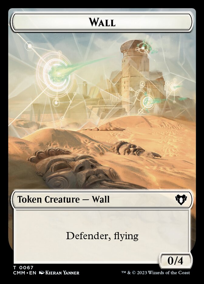 Wall, Commander Masters Tokens · 0067