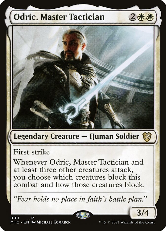 Odric, Master Tactician, Midnight Hunt Commander · 090