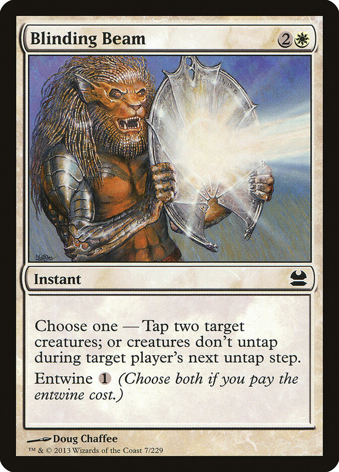 Blinding Beam, Modern Masters · 7/229