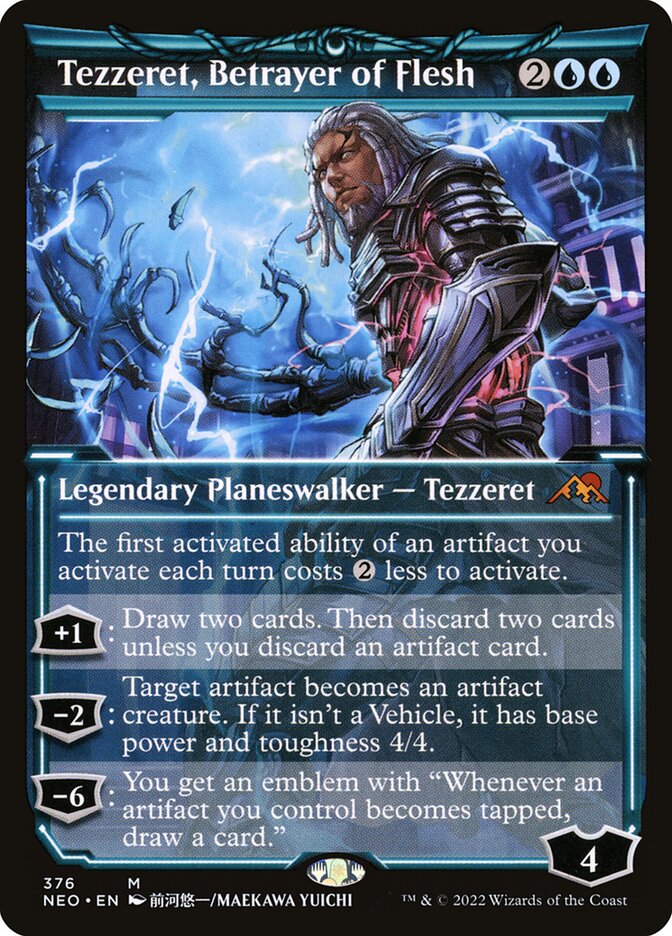 Tezzeret, Betrayer of Flesh, Kamigawa: Neon Dynasty · 376