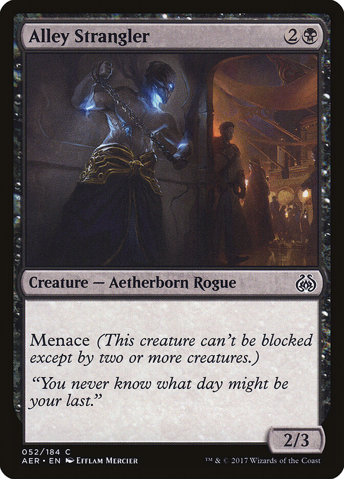 Alley Strangler, Aether Revolt · 52-dagger