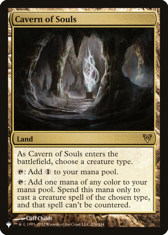 Cavern of Souls, The List · avr-226