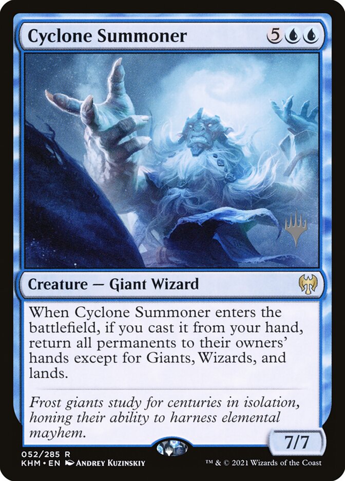 Cyclone Summoner, Kaldheim Promos · 052/285