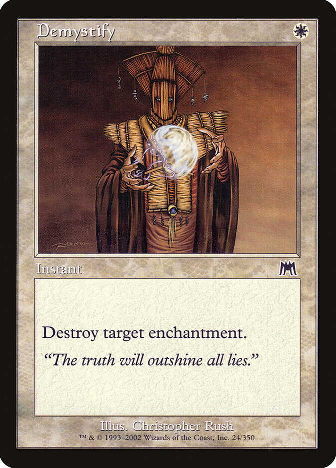 Demystify, Onslaught · 24/350