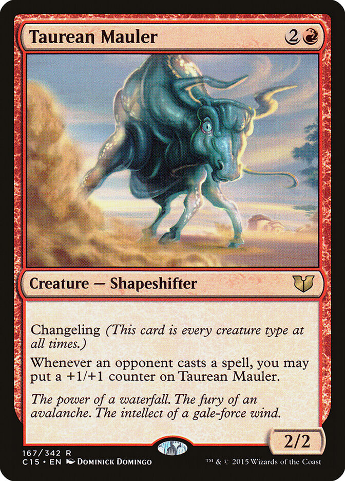 Taurean Mauler, Commander 2015 · 167/342