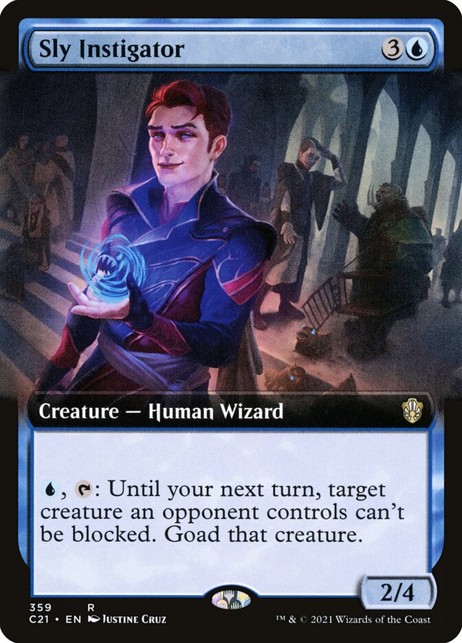 Sly Instigator, Commander 2021 · 359