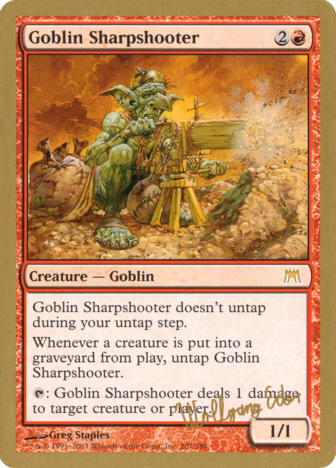 Goblin Sharpshooter, World Championship Decks 2003 · we207