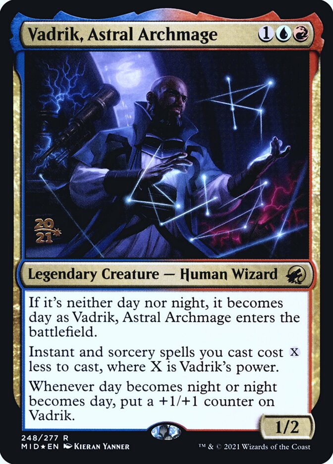Vadrik, Astral Archmage, Innistrad: Midnight Hunt Promos · 248/277