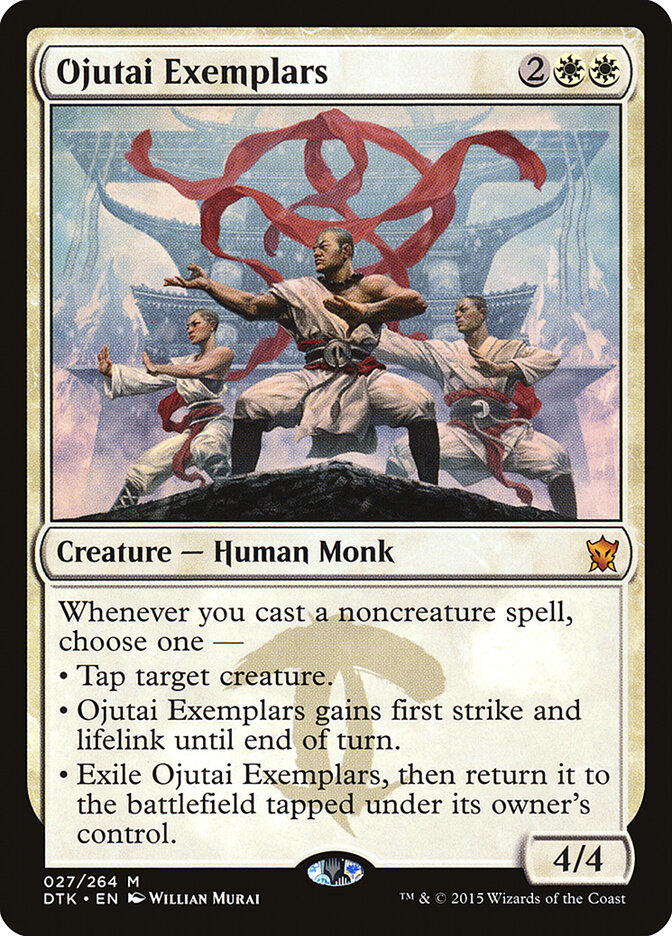 Ojutai Exemplars, Dragons of Tarkir · 027/264