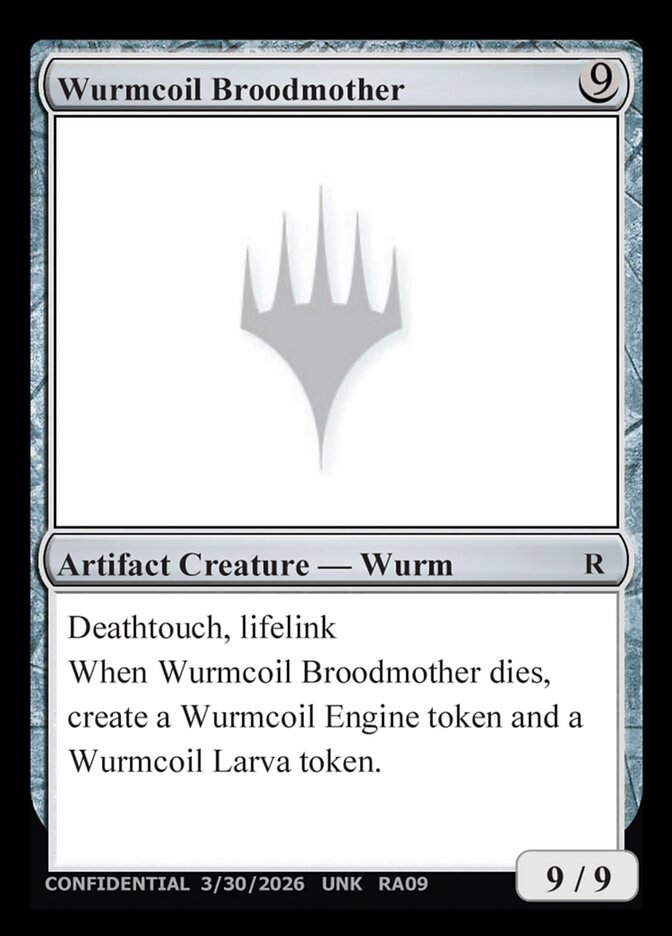 Wurmcoil Broodmother, Unknown Event · ra09