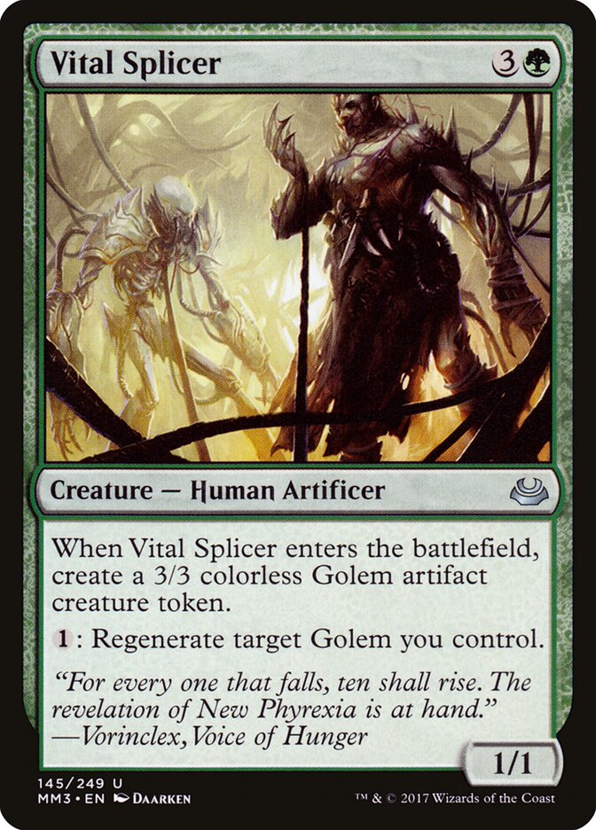 Vital Splicer, Modern Masters 2017 · 145/249