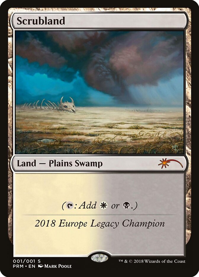 Scrubland, Legacy Championship · 2018