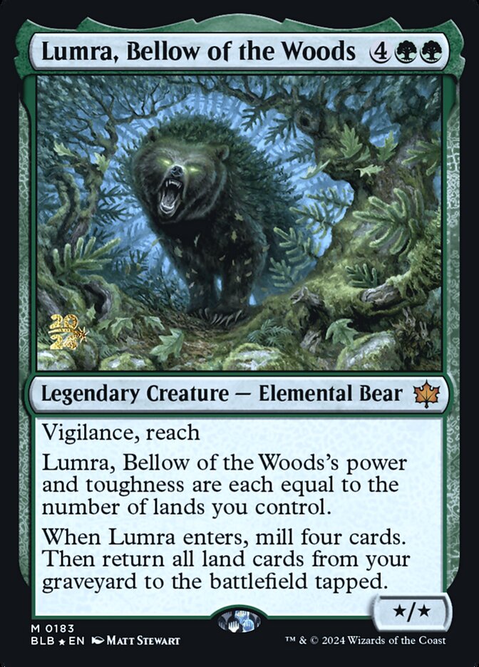 Lumra, Bellow of the Woods, Bloomburrow Promos · 0183