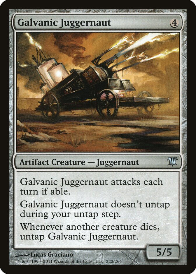 Galvanic Juggernaut, Innistrad · 222/264